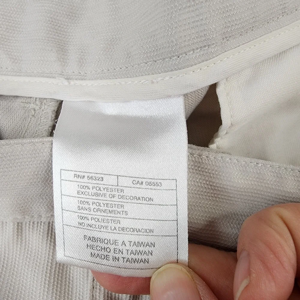 Nike Golf‎ Pleated Shorts Mens 36 Dri-FIT Tan Textured S30701HZT